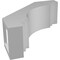 Ekena Millwork 3-in. W x 8-in. D x 8-in. H Pescadero Architectural Grade PVC Knee Brace BRCP03X08X08PEC - alternate 3